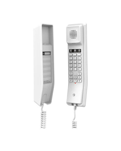 Grandstream GHP610 Compact Hotel IP Phone - White (PoE)