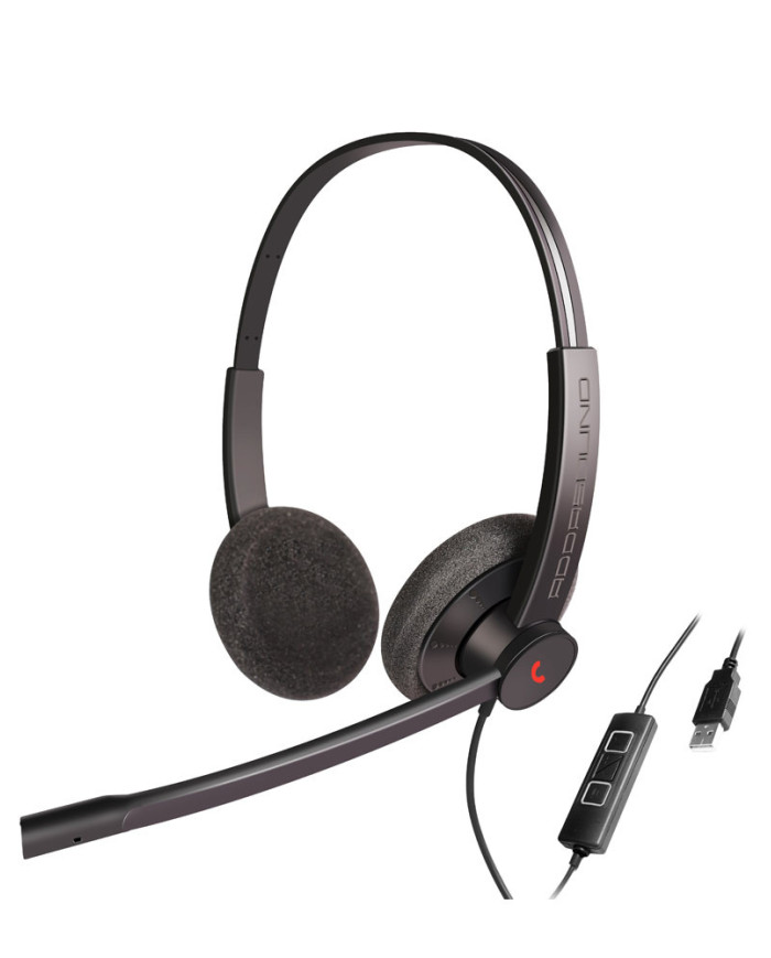 Addasound Epic 302 Binaural Wired USB Headset