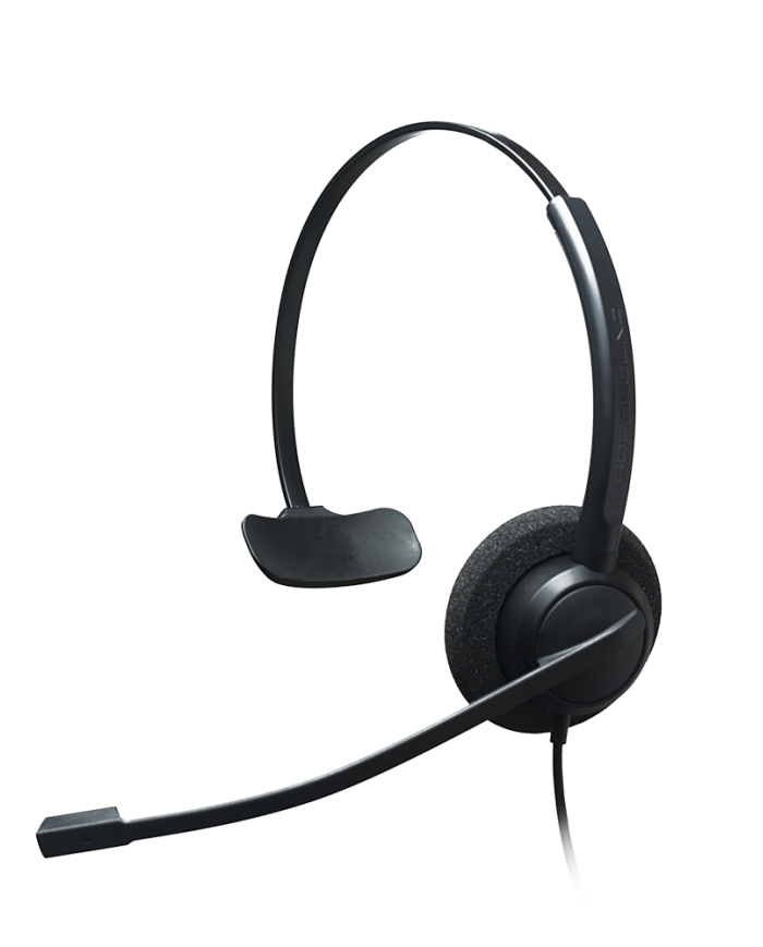 Addasound Crystal UC2731D Monaural Wired USB Headset for Call Center