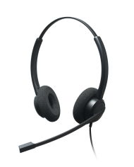 Addasound Crystal UC2732D Binaural Wired USB Headset for Call Center