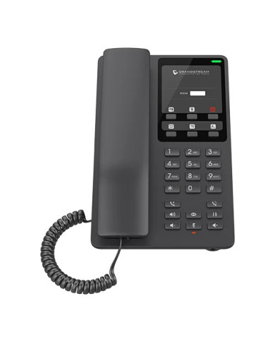 Grandstream GHP621 Desktop Hotel IP Phone - Black (PoE)