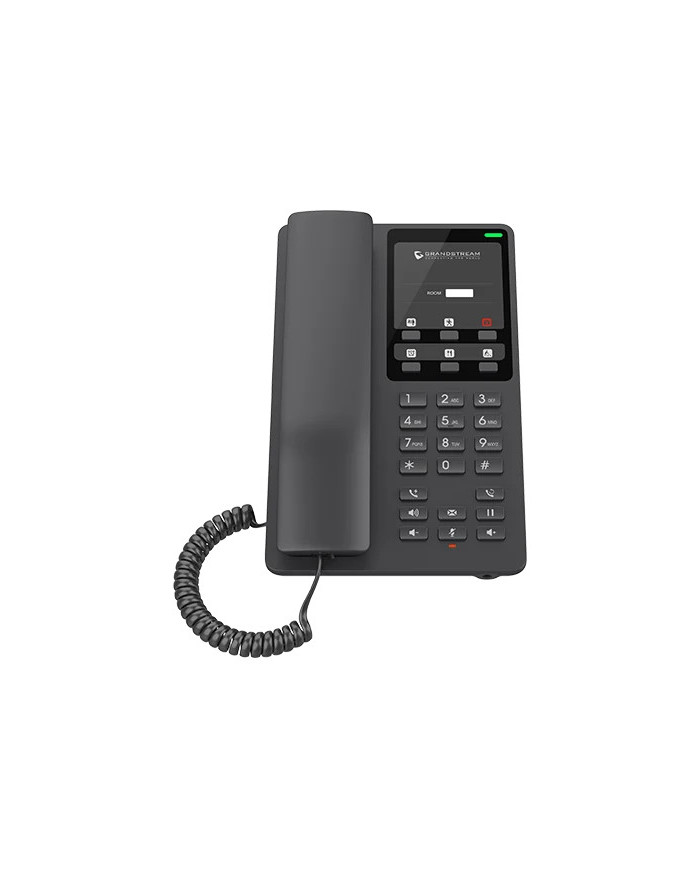 Grandstream GHP621 Desktop Hotel IP Phone - Black (PoE)