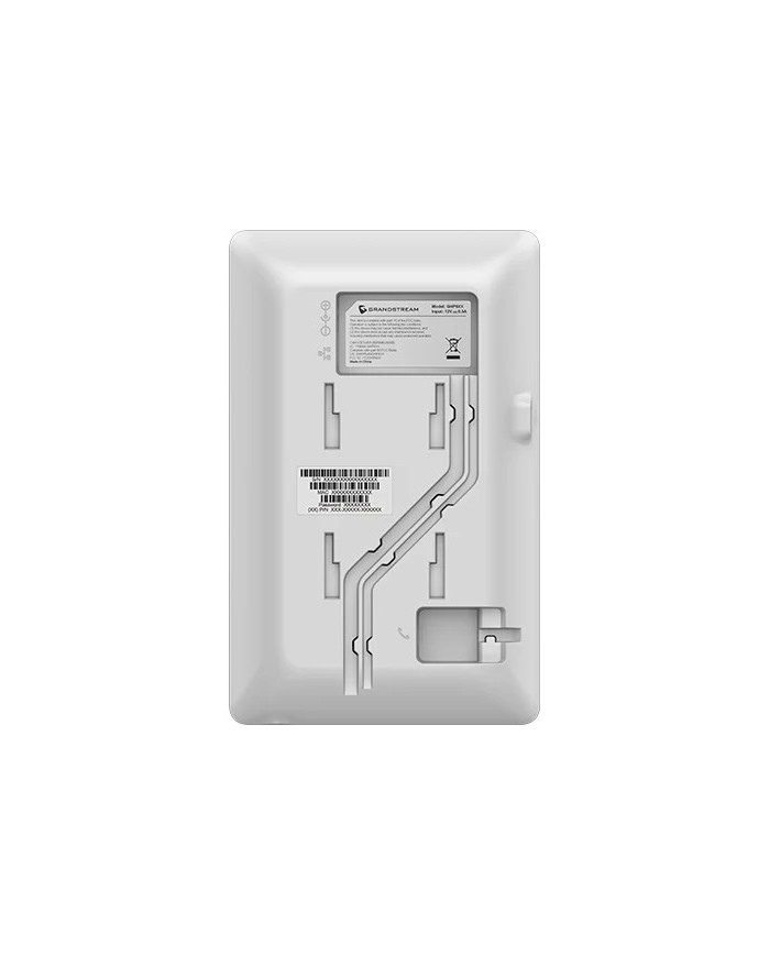 Grandstream GHP620W Desktop Hotel IP Phone with Integrated Dual-Band Wi-Fi - White