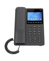 Grandstream GHP631 Desktop Hotel IP Phone with 3.5" Color LCD Screen - Black (PoE)