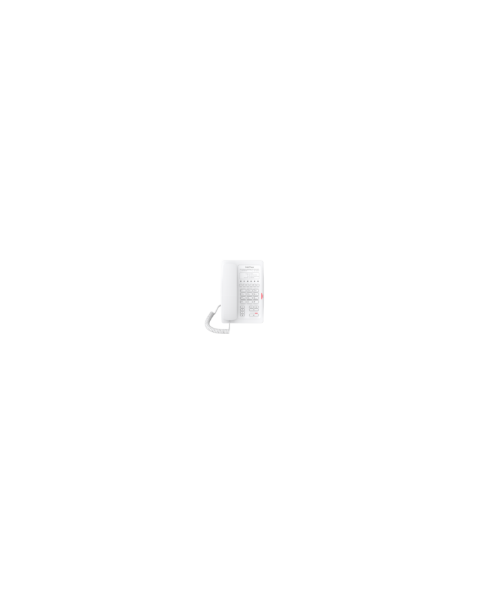Fanvil H3 Classic Hotel IP Phone (1 SIP Line, 6 Programmable Soft Keys, PoE) - Black or White