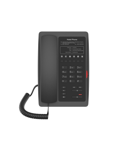 Fanvil H3W Wi-Fi Hotel IP Phone (Dual-Band 2.4G/5G Wi-Fi, 6 Soft Keys, PoE) - Black or White