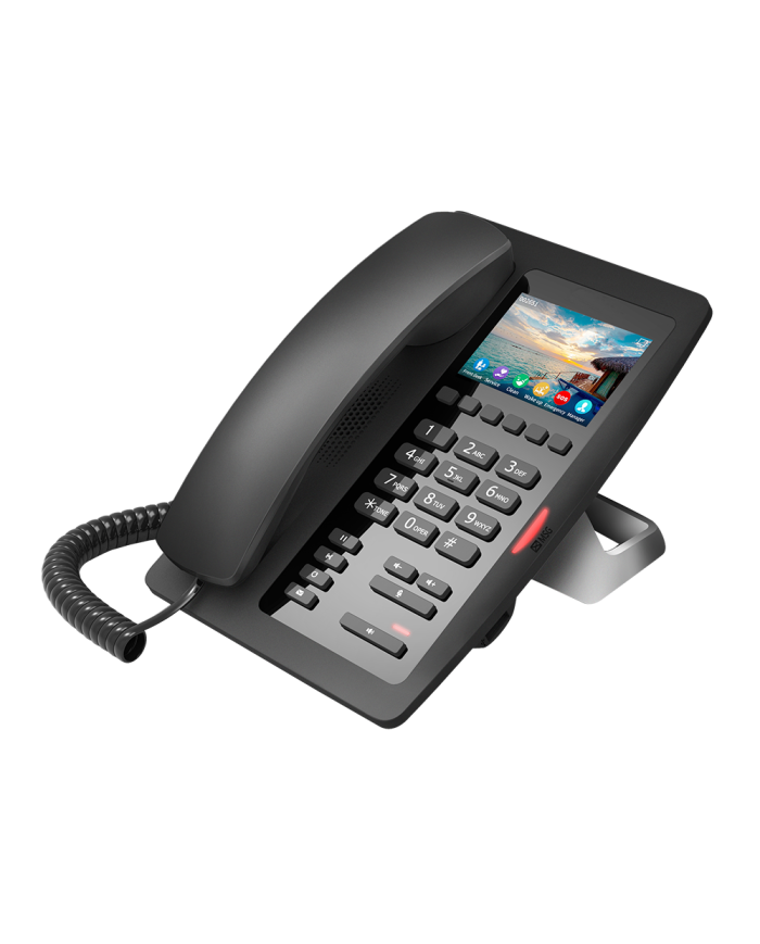 Fanvil H5W Wi-Fi Hotel IP Phone with 3.5-inch Color Screen & H.264 Video Decoding - Black or White