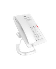 Fanvil H4 Cost-Effective Hotel IP Phone (5 Programmable Keys, HD Audio, PoE) - Black or White