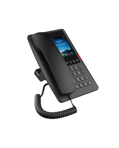 Fanvil H6W Smart Hotel Wi-Fi IP Phone (Color Screen, Built-in Wi-Fi, USB Charging) - Black or White