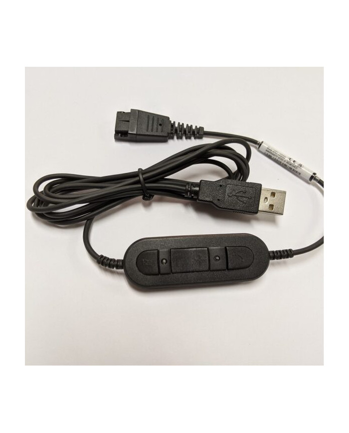 Mairdi MRD-USB002 Headset Cord with Volume and Call Control Buttons