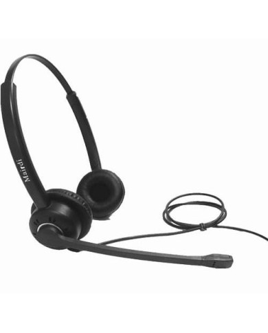 Mairdi MRD-609DS CallCenter Headset with Noise Cancellation Mic (Binaural)