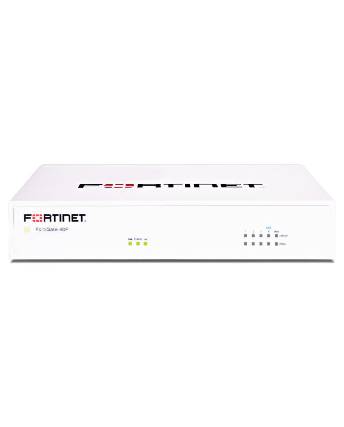 Fortinet Fortigate 40F - Hardware Plus 24x7 Forticare And Fortiguard Unified Threat Protection (UTP)