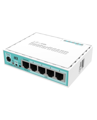 Mikrotik hEX RB750Gr3 5-port Ethernet Gigabit Router and firewall