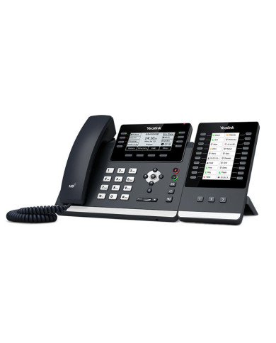 Yealink T43U IP Phone, 12 VoIP Accounts. 3.7-Inch Graphical Display. Dual USB 2.0, Dual-Port