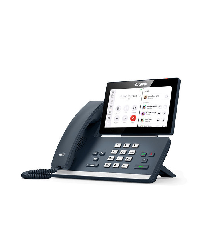 Yealink MP58-WH - MS Teams IP Phone MP58-WH, Wireless Headset, Android 9.0, Touch Screen, HD Audio