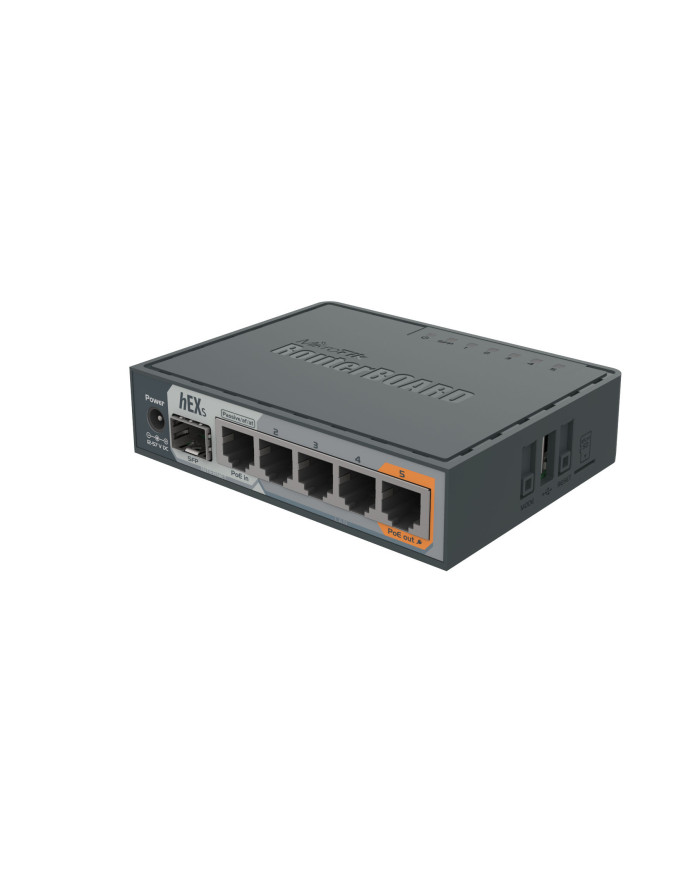 MikroTik hEX S Gigabit Ethernet Router with SFP Port (RB760iGS)