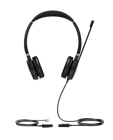 Yealink YHS36 Dual Wired Headset with QD to RJ Port