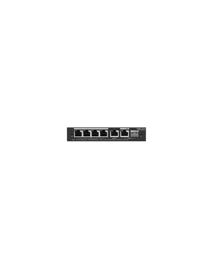 Ruijie RG-ES206GS-P, 6-Port Gigabit Smart Cloud Managed PoE Switch