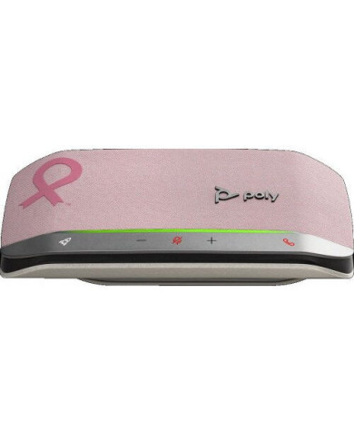 Poly – Sync 20 USB-A Pink Personal Bluetooth Smart Speakerphone - Bluetooth, PC/Mac - Works with Teams, Zoom (Certified)