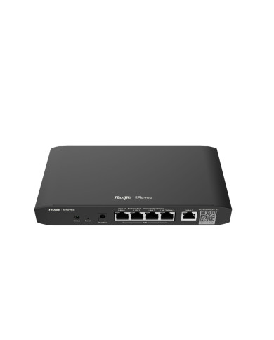 Ruiji RG-EG105G-P V2 Reyee Cloud Managed PoE Router, 5 Gigabit Ports, 4 PoE+ Out, 100 Users, 600 Mbps