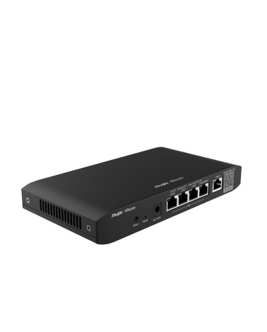 Ruiji RG-EG105G-P V2 Reyee Cloud Managed PoE Router, 5 Gigabit Ports, 4 PoE+ Out, 100 Users, 600 Mbps