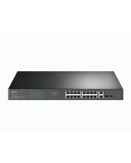 TP-Link TL-SG1218MP 18-Port Gigabit Rackmount Switch with 16 PoE+ 250 W Budget