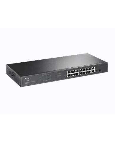TP-Link TL-SG1218MP 18-Port Gigabit Rackmount Switch with 16 PoE+ 250 W Budget