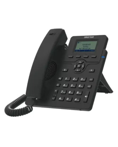 DINSTAR C60SP Entry Level IP Phone with POE & Without Adapter