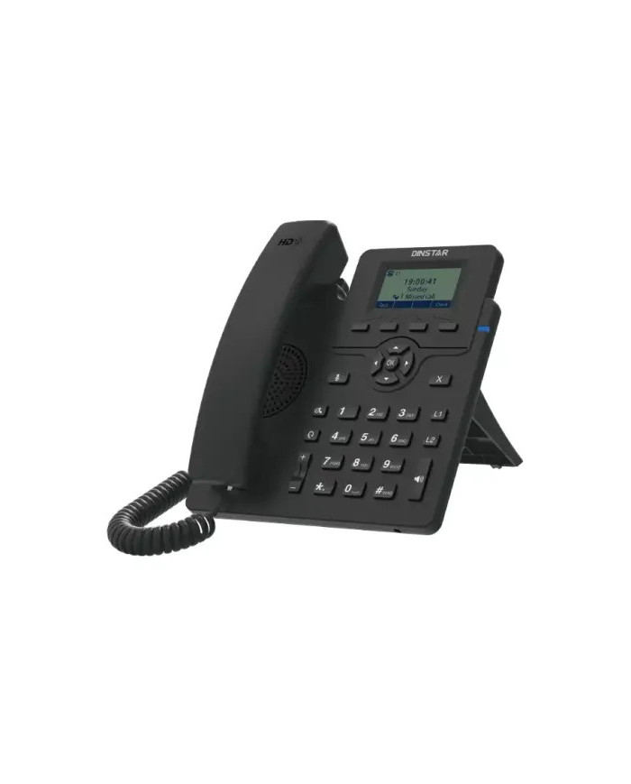 DINSTAR C60SP Entry Level IP Phone with POE & Without Adapter