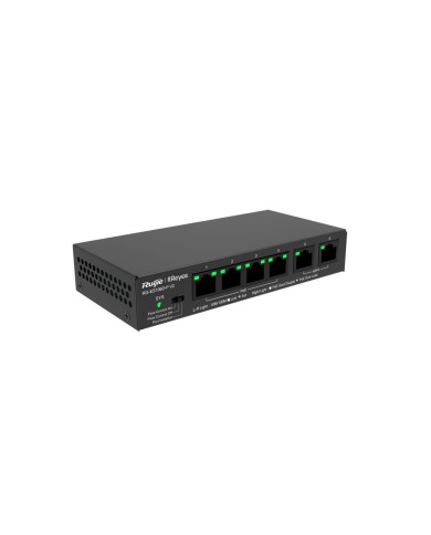 Ruijie RG-ES106D-P, 6-Port 10/100 Mbps Unmanaged PoE Switch