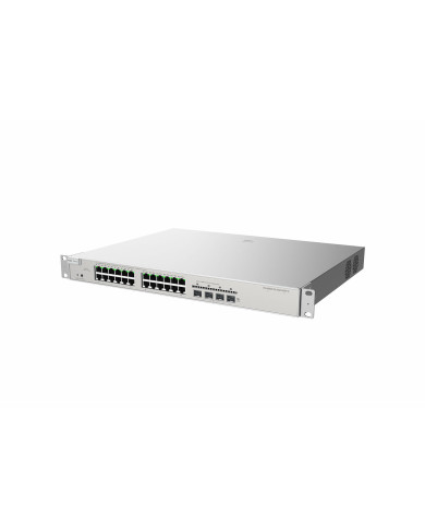 Ruijie RG-NBS5200-24GT4XS-P, 24-port Gigabit Layer 3 PoE Switch, 4 SFP+ Uplink