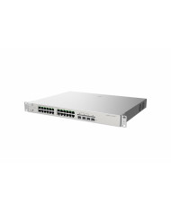 RG-NBS5200-24GT4XS-P, 24-port Gigabit Layer 3 PoE Switch, 4 SFP+ Uplink